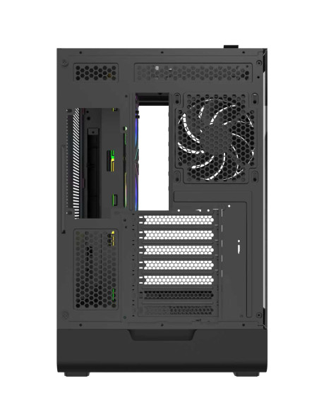 FSP M581-BA/Midi Tower/Transpar./Čierna