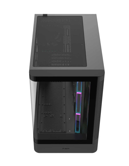 FSP M581-BA/Midi Tower/Transpar./Čierna
