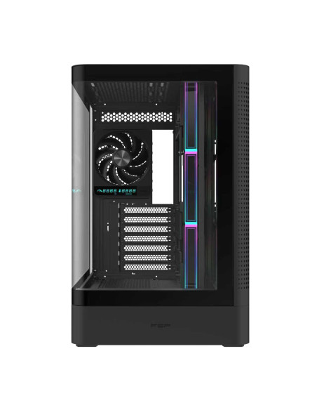 FSP M581-BA/Midi Tower/Transpar./Čierna