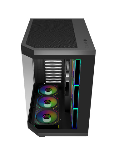 FSP U580-BA/Big Tower/Transpar./Čierna