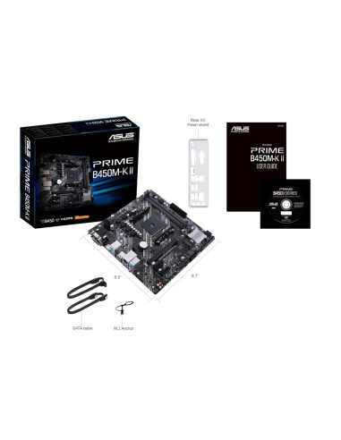 ASUS PRIME B450-K II/AM4/mATX