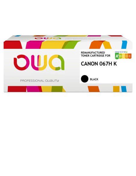 OWA Armor toner kompatibilný s Canon CRG-067H BK, 3130st, čierna/black