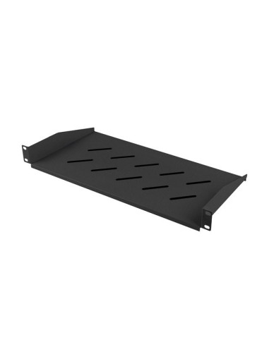 POLICA PRO 19" SKRINE 350/450/600/800/1000MM ČIERNA LANBERG (1U/483X220MM NOSNOSŤ DO 25KG)