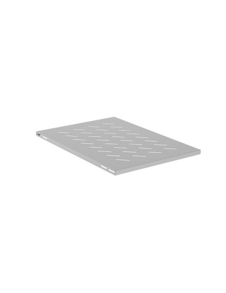 POLICA PRO 19" SKRINE 800MM ŠEDÁ LANBERG (1U/480X675MM NOSNOSŤ DO 120KG, 4BODOVÁ MONTÁŽ)