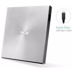 ASUS SDRW-08U9M-U strieborná ultraslim DRW USB-C A