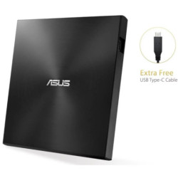 ASUS SDRW-08U9M-U čierna ultraslim DRW USB-C A