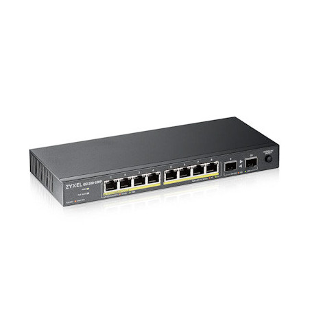 ZYXEL 10xGb/2xSFP 8xPOE switch GS1100-10HP v2