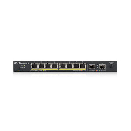 ZYXEL 10xGb/2xSFP 8xPOE switch GS1100-10HP v2