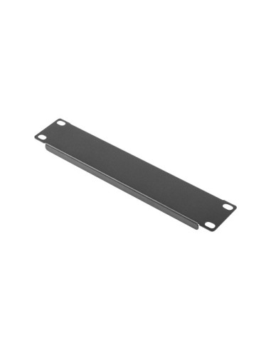 10" ZASLEPOVACÍ PANEL 1U ČIERNY LANBERG