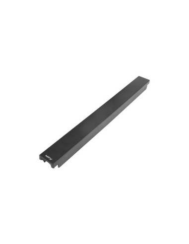19" PLASTOVÝ RÝCHLOMONTÁŽNY OHNIVZDORNÝ ZASLEPOVACÍ PANEL 1U ČIERNY LANBERG