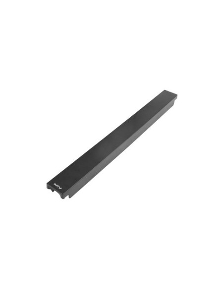 19" PLASTOVÝ RÝCHLOMONTÁŽNY OHNIVZDORNÝ ZASLEPOVACÍ PANEL 1U ČIERNY LANBERG