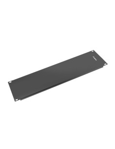 19" ZASLEPOVACÍ PANEL 3U ČIERNY LANBERG