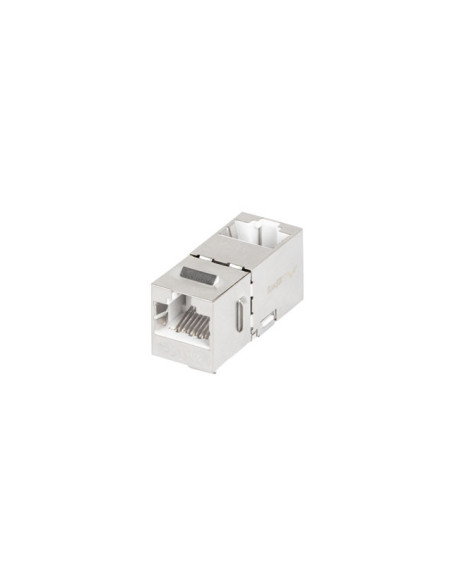 PRIECHODOVÝ KONEKTOR KEYSTONE RJ45 → RJ45 CAT.6 FTP 90 LANBERG