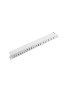 19" PANEL PRO SPRÁVU KÁBLOV TYP A 1U ŠEDÝ LANBERG