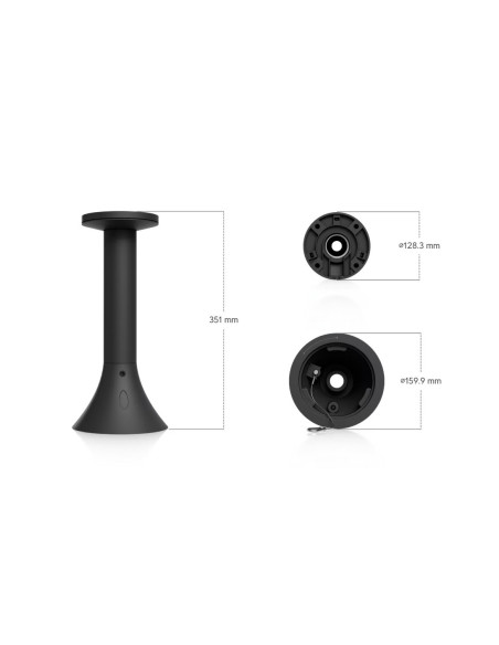 Ubiquiti UACC-AI-PTZ Precision-PM-B - AI PTZ Precision Pendant Mount, čierna