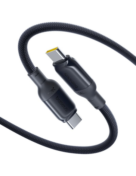 Baseus PicoGo Fast Charging Dátový Kábel USB-C - USB-C 240W 1m Cosmic Black