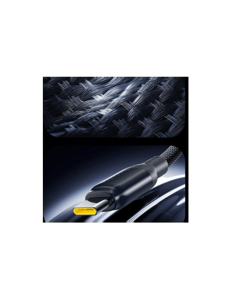 Baseus PicoGo Fast Charging Dátový Kábel USB-C - USB-C 240W 2m Cosmic Black