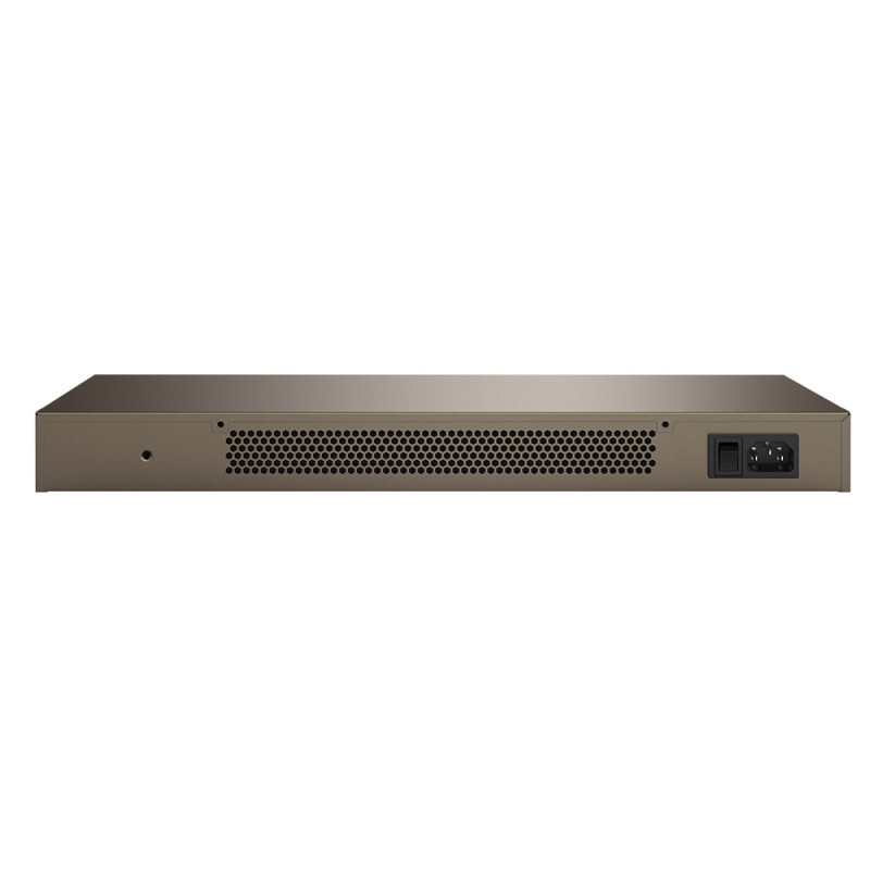 Tenda TEG1024G 24x Gigabit Switch, Fanless-bez ventilátorov, Rackmount 19", ochrana proti prepätiu