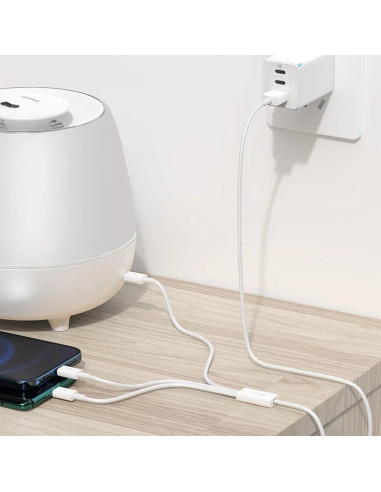 Baseus Superior Series Fast Charging Dátový Kábel USB-A - USB-C/microUSB/Lightning 3.5A 1m Stellar W