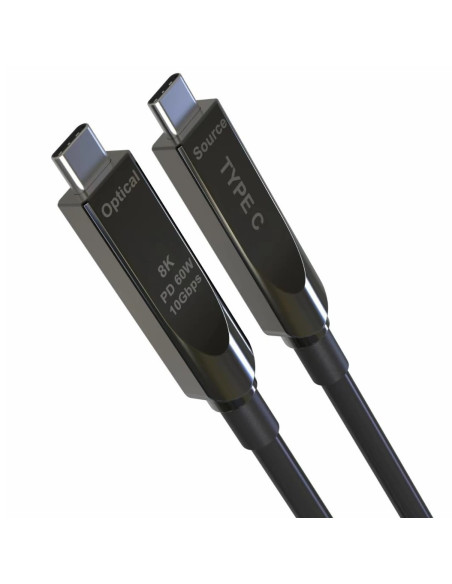 PremiumCord USB-C kábel Gen2 AOC DP1.4, 5m