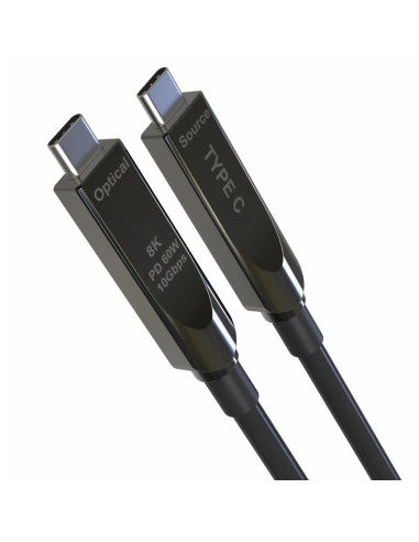 PremiumCord USB-C kábel Gen2 AOC DP1.4, 7m