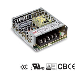MEANWELL LRS-75-12, priemyselný napájací spínaný zdroj uzavretý 12V 75W