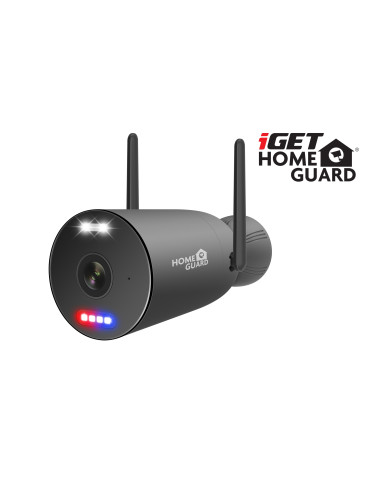 iGET HGNVK109104 - kamerový Wi-Fi set, 3K rozlíšenie, 10CH NVR + 4x kamera so zvukom, IR + LED, CZ app