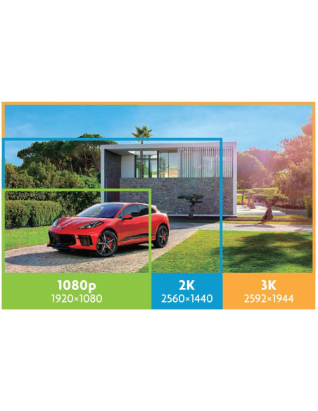 iGET HGNVK109104 - kamerový Wi-Fi set, 3K rozlíšenie, 10CH NVR + 4x kamera so zvukom, IR + LED, CZ app