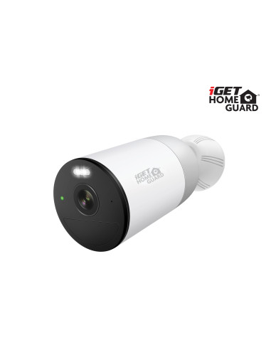iGET HGWNK108402S - kamerový batériový 2K Wi-Fi set, 10CH NVR + 2x kamera so solár. panelom, 9000mAh