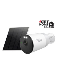 iGET HGWBK355S - WiFi 2K IP kamera, pre set iGET HGWNK108402S, solárny panel, batéria 9000 mAh