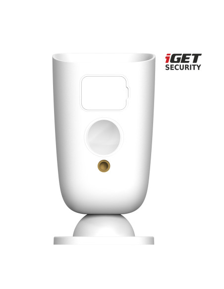 iGET SECURITY EP26 White - WiFi batériová FullHD kamera, IP65, zvuk, samostatná a pre alarm M5-4G CZ
