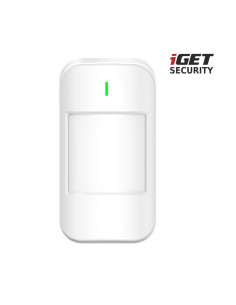 iGET SECURITY MP1 - bezdrôtový pohybový PIR senzor pre alarm M6-4G s nastavením citlivosti