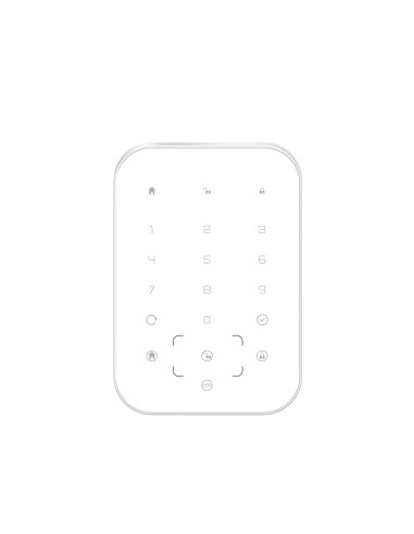 iGET SECURITY MP13 - bezdrôtová klávesnica s RFID čítačkou pre alarm M6-4G, napájanie 4x AA v balení
