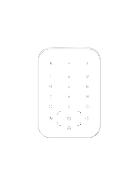 iGET SECURITY MP13 - bezdrôtová klávesnica s RFID čítačkou pre alarm M6-4G, napájanie 4x AA v balení