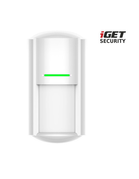 iGET SECURITY MP30 - bezdrôtový vonkajší pohybový PIR senzor pre alarm M6-4G s nastavením citlivosti
