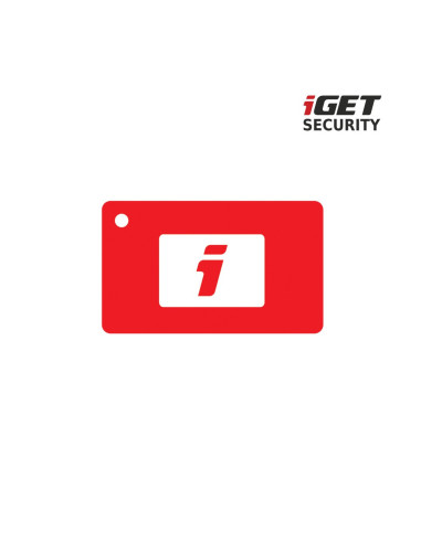 iGET SECURITY MP22 - RFID karta k klávesnici MP13 pre alarm M6-4G, minimálne rozmery