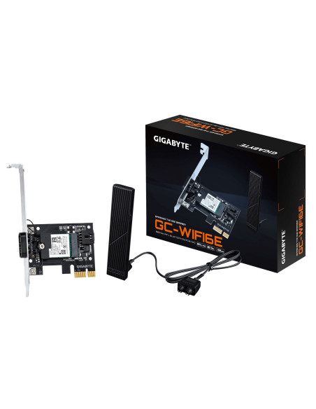 GIGABYTE PCI-E Wifi+BT 1200MBps 802.11a/x Wi-Fi 6E