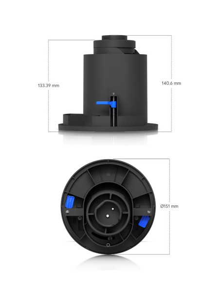 Ubiquiti UACC-G6-PTZ-ICM-B, G6 PTZ In-Ceiling Mount, čierna