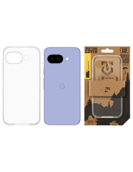 Tactical TPU Kryt pre Google Pixel 10a Transparent