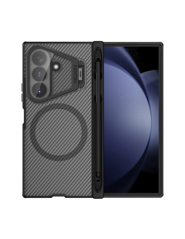 Nillkin CamShield Prop Magnetic Pen Slot (Transp. Lens) Zadný Kryt pre Samsung Galaxy Z Fold 8 Ultra