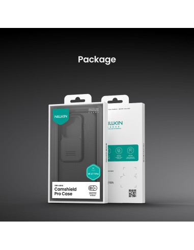 Nillkin CamShield PRO Zadný Kryt pre Xiaomi 17T Pro Black