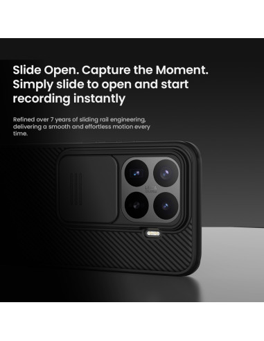 Nillkin CamShield PRO Zadný Kryt pre Xiaomi 17T Pro Black