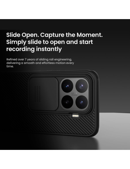 Nillkin CamShield PRO Zadný Kryt pre Xiaomi 17T Pro Black