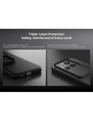 Nillkin CamShield PRO Zadný Kryt pre Xiaomi 17T Transparent Black