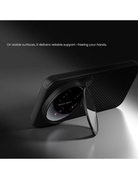 Nillkin CamShield Prop Magnetic Zadný Kryt pre Xiaomi 17 Ultra Black