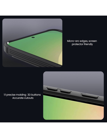 Nillkin CamShield PRO Magnetic Zadný Kryt pre Samsung Galaxy A57 Transparent Black
