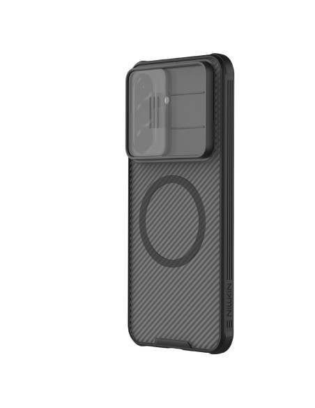 Nillkin CamShield PRO Magnetic Zadný Kryt pre Samsung Galaxy A57 Transparent Black