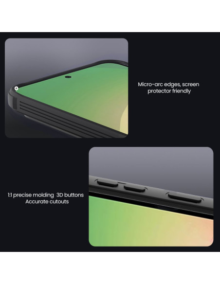 Nillkin CamShield PRO Zadný Kryt pre Samsung Galaxy A57 Transparent Black