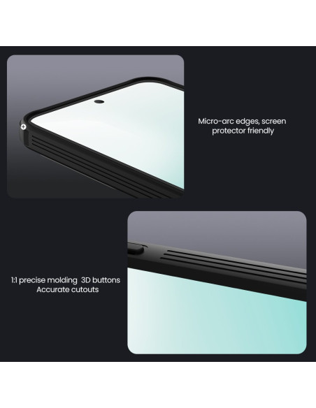 Nillkin CamShield PRO Zadný Kryt pre Samsung Galaxy A37 Transparent Black