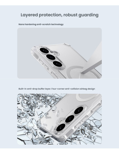 Nillkin Nature TPU PRO Magnetic Kryt pre Samsung Galaxy S26 Transparent
